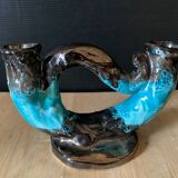 Vallauris ceramic candle holder
