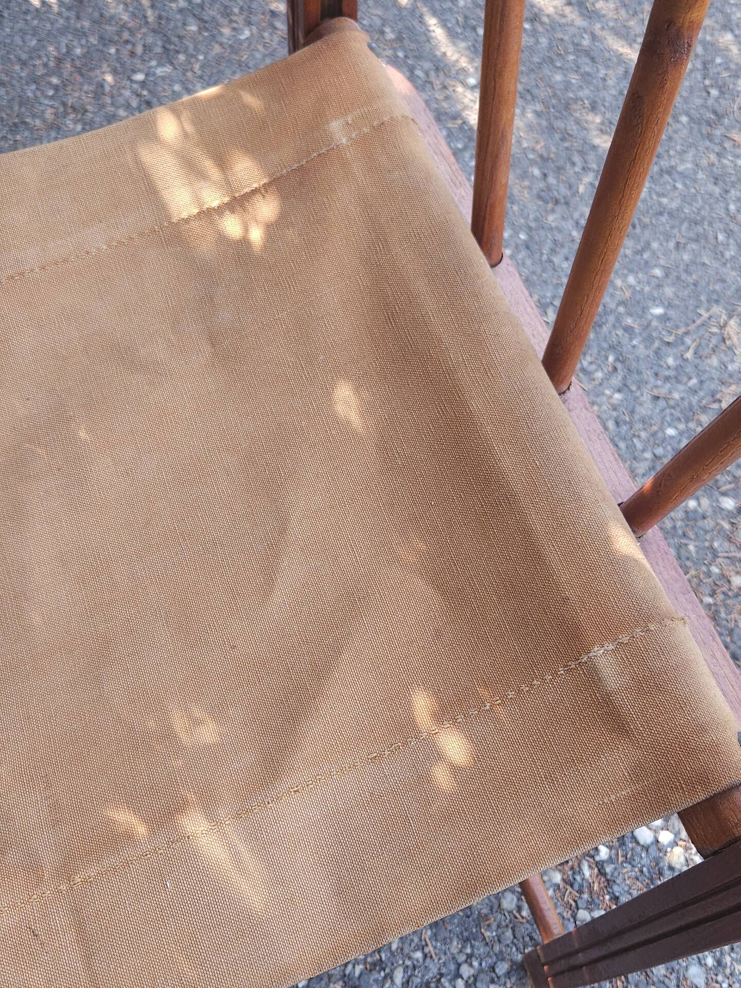 Fauteuil metteur en scène pliant vintage