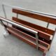 Porte-revue en bois de rose chrome