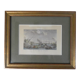 Old engraving of Toulon under glass and Marie Louise