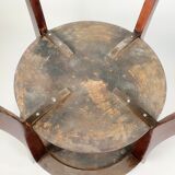 Glazed wooden coffee table in Art Deco style