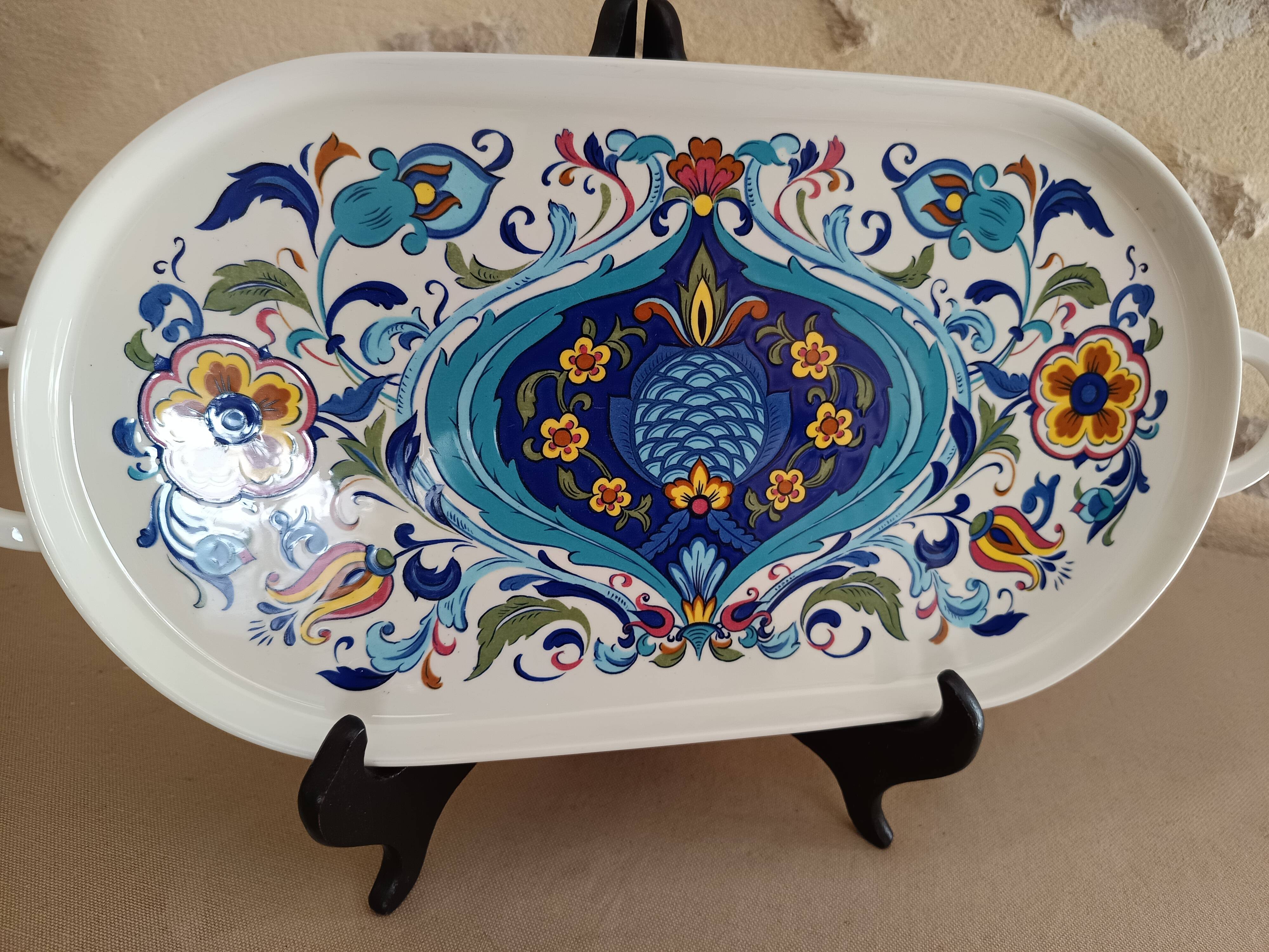 Plat de service Villeroy & Boch, 1973