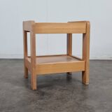 Vintage pine bedside table
