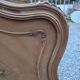 Lit style Louis XV en noyer (1 personne)