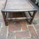 Table basse rotin et cannage