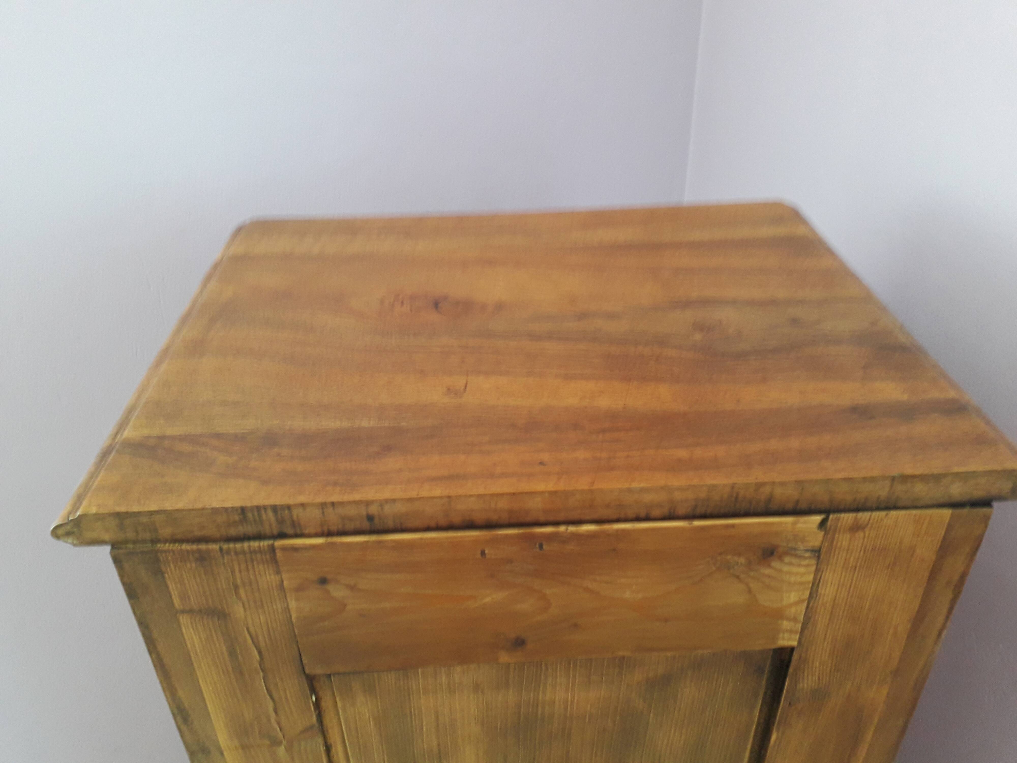 Walnut curtain binder early twentieth century