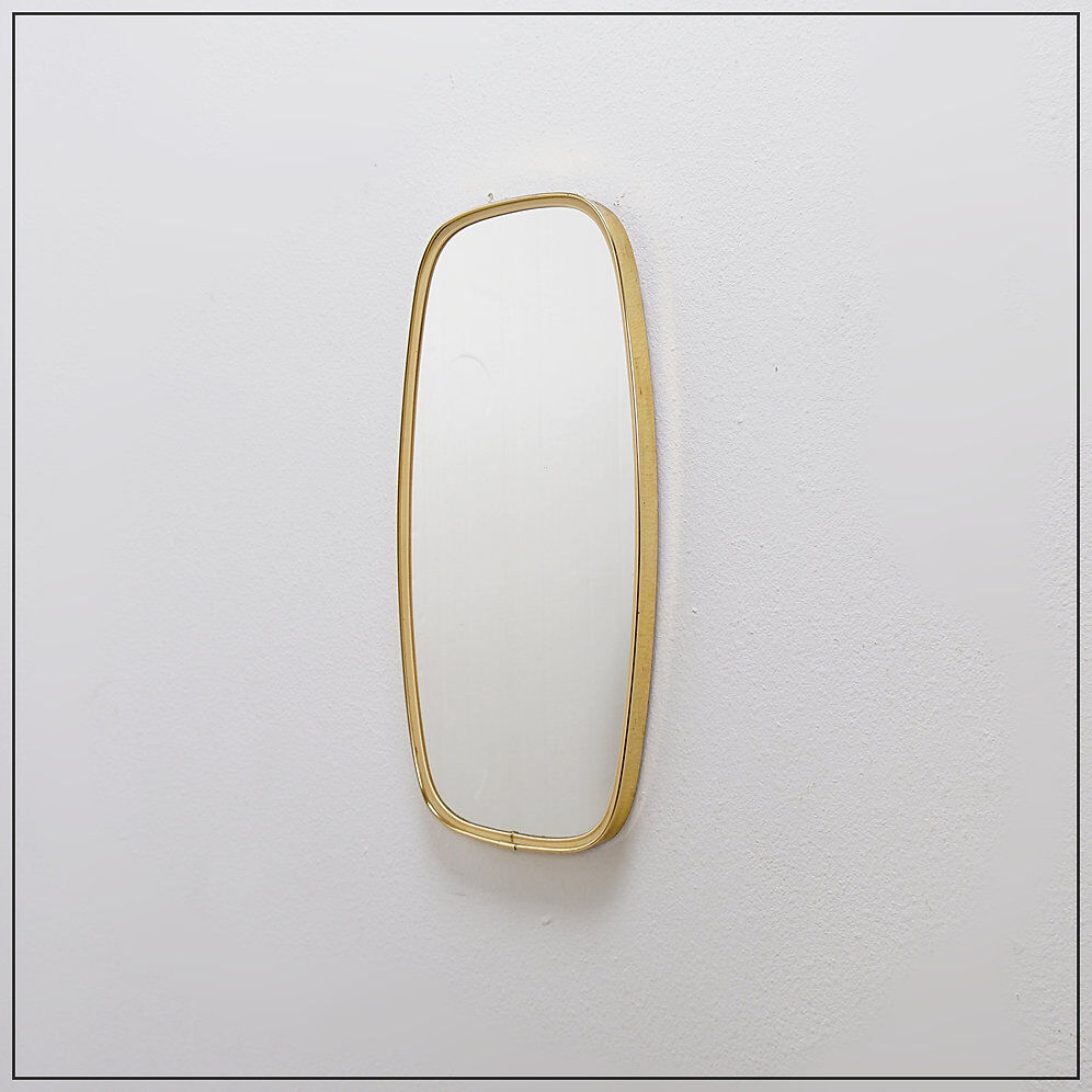 Mid-century wall mirror "rearview" - 1960s