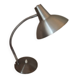 Vintage brushed aluminum wall lamp