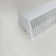 Holophane prismatic white enameled glass wall light LAMP-7317