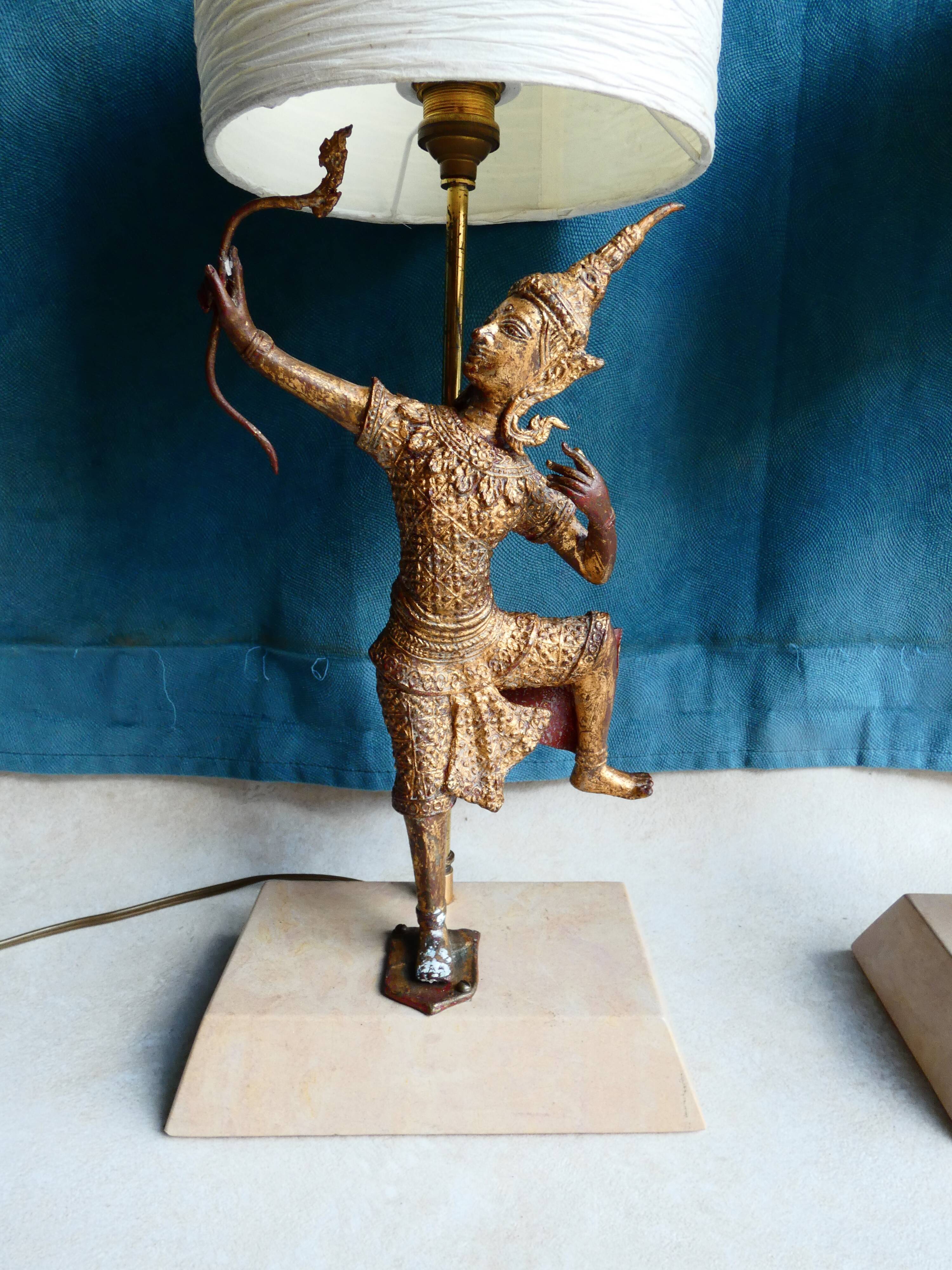 Pair of Rama bedside lamps