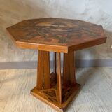 Inlaid side table