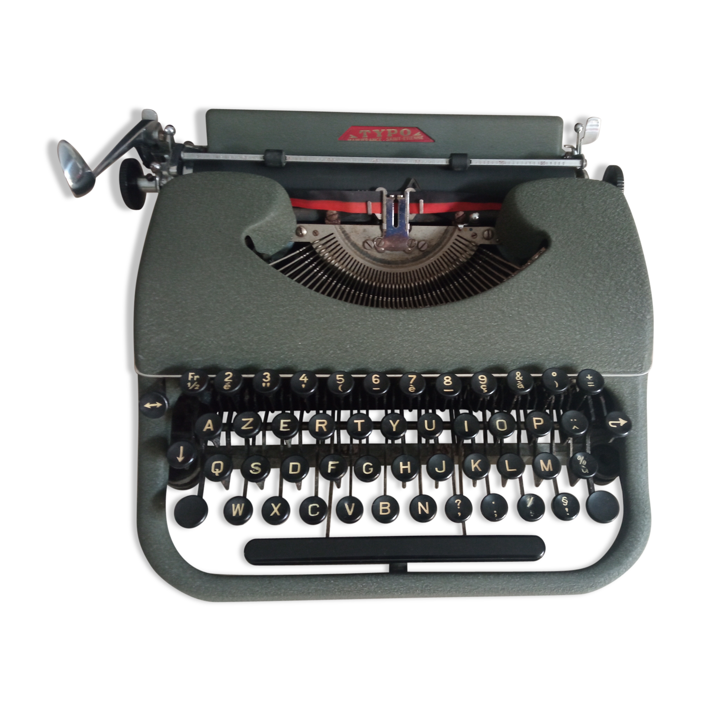 Very old manufrance typo typewriter