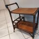 Dessert Bar Bamboo and rattan vintage 1970s