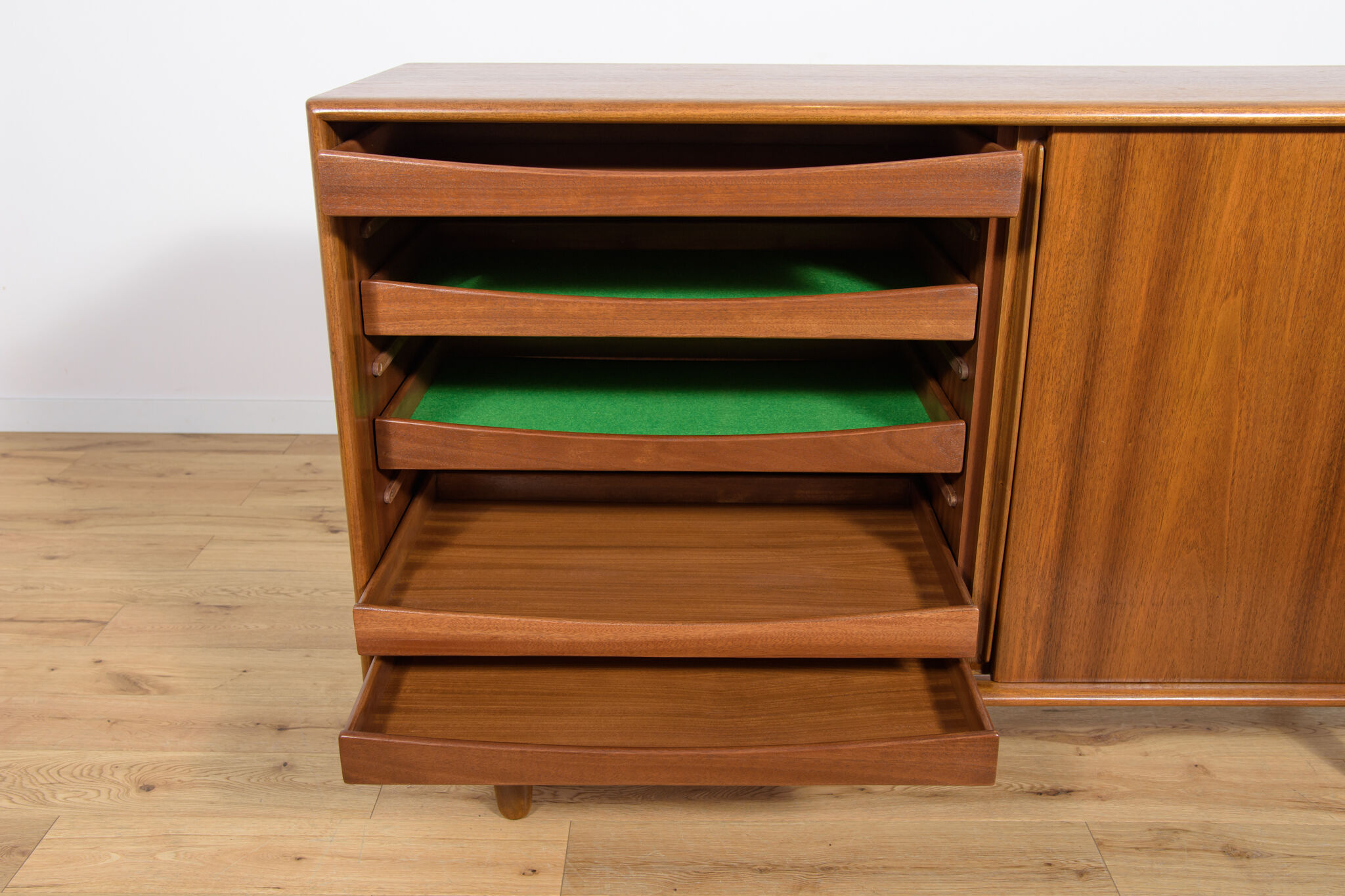 Mid-century danish walnut sideboard, 1960s