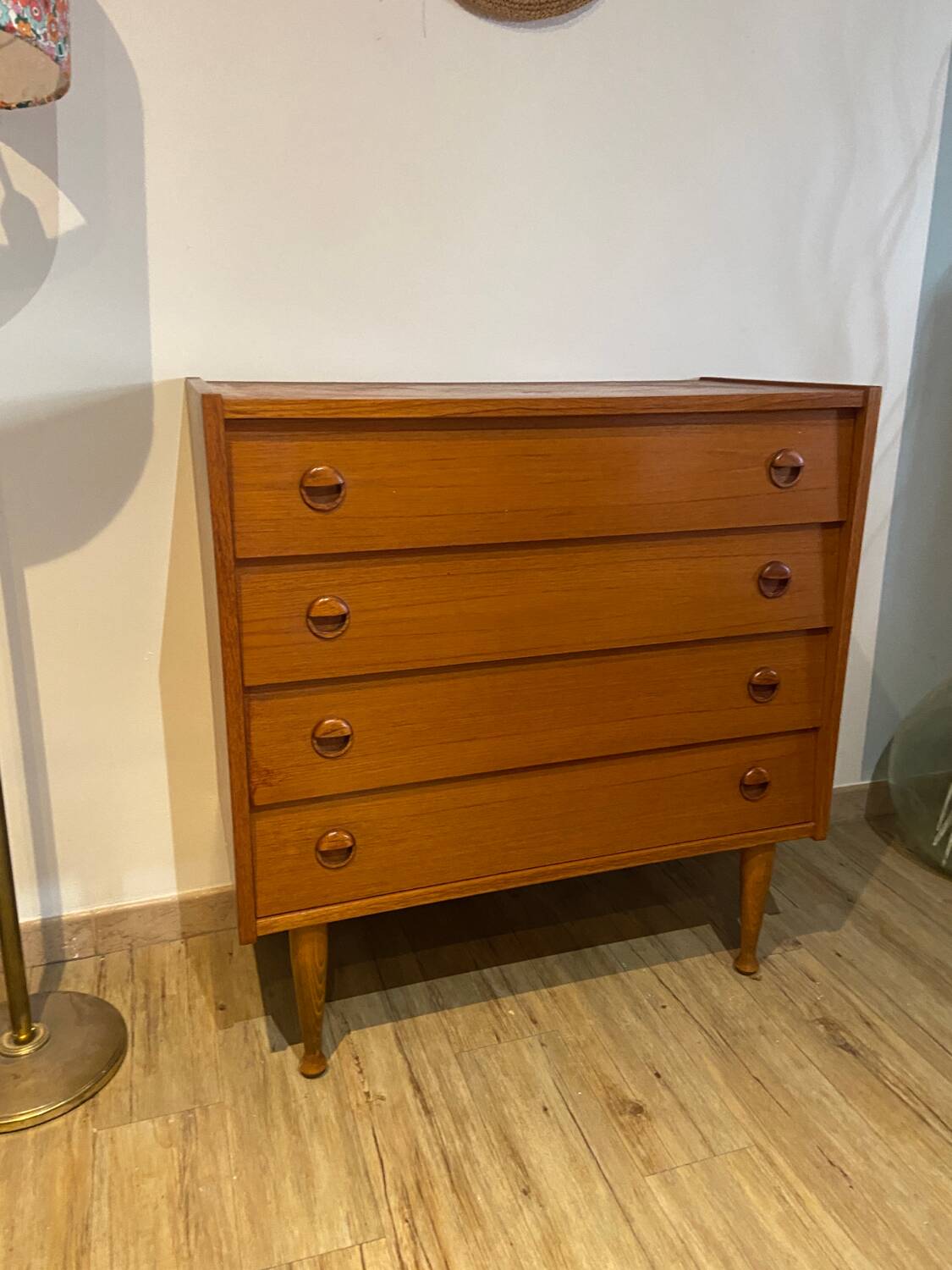 Vintage wooden chest of drawers