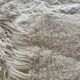 Large vintage carpet 100% pure wool Flokati with long pile from the 60s-70s.