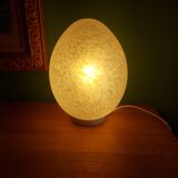 Lampe oeuf en verre