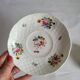 Antique Cup and Saucer in Porcelain with Hand-Painted Floral Decoration
