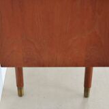 Vintage sideboard, high board, teak, 60's