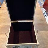 Lacquered wooden chest