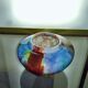 Vase boule craquelé