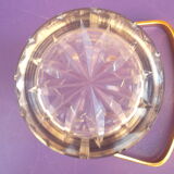 Vintage crystal ice bucket