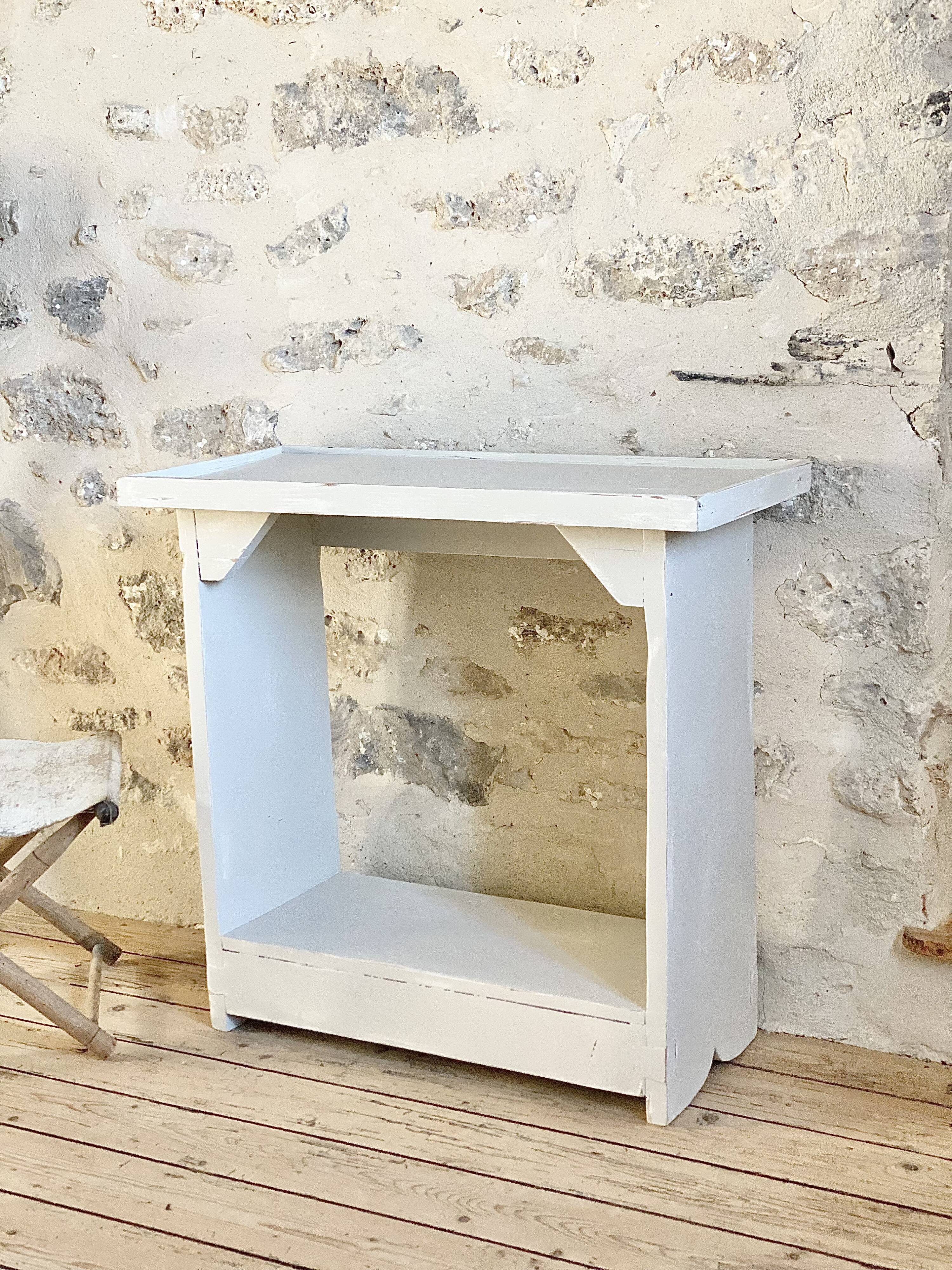 Wooden side table