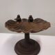 Cast iron birdbath
