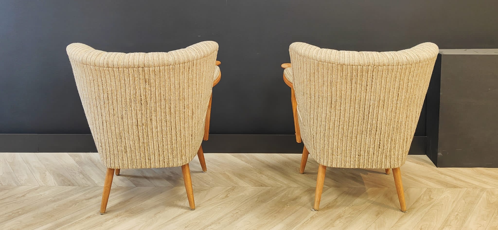 Two mid century armchairs 1960
