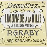 Vintage leminade advertising poster