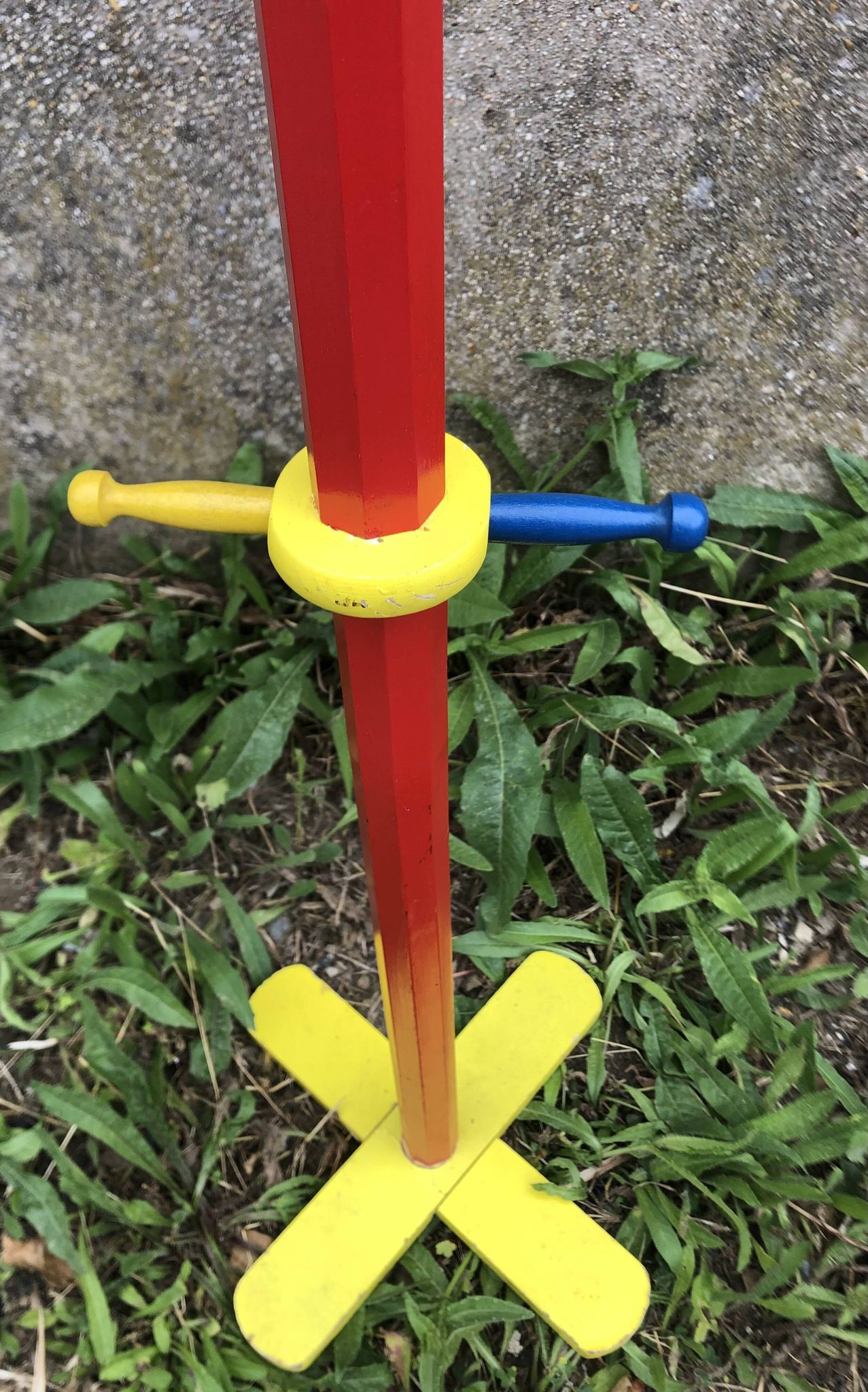 Pierre Sala standing coat rack for children 1970s