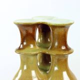 Tripple Vase In Ceramics, Czechoslovakia 1960s