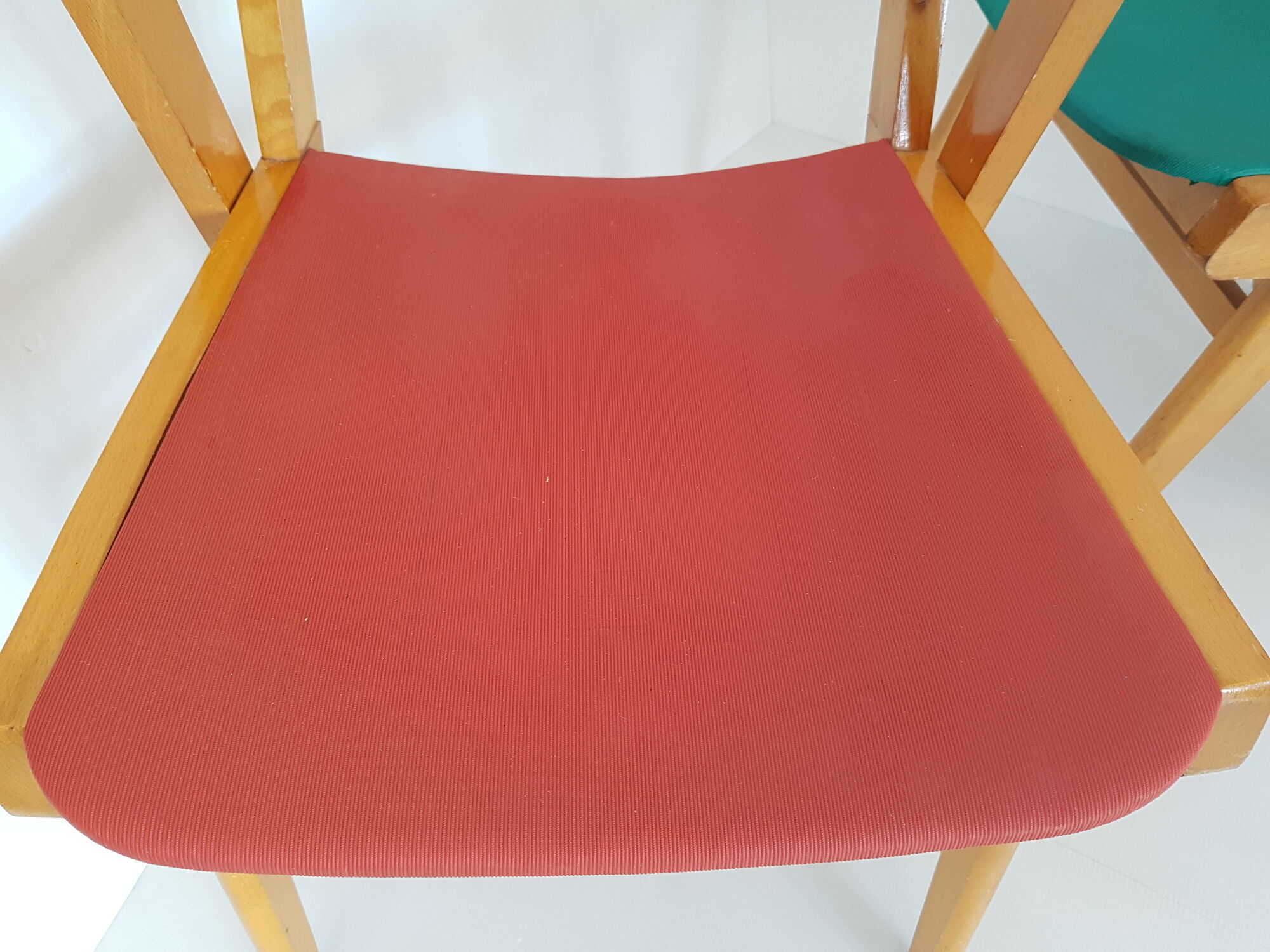 Set of 4 chairs chairs bridge 1950 vintage 50s rockabilly chairs zazou