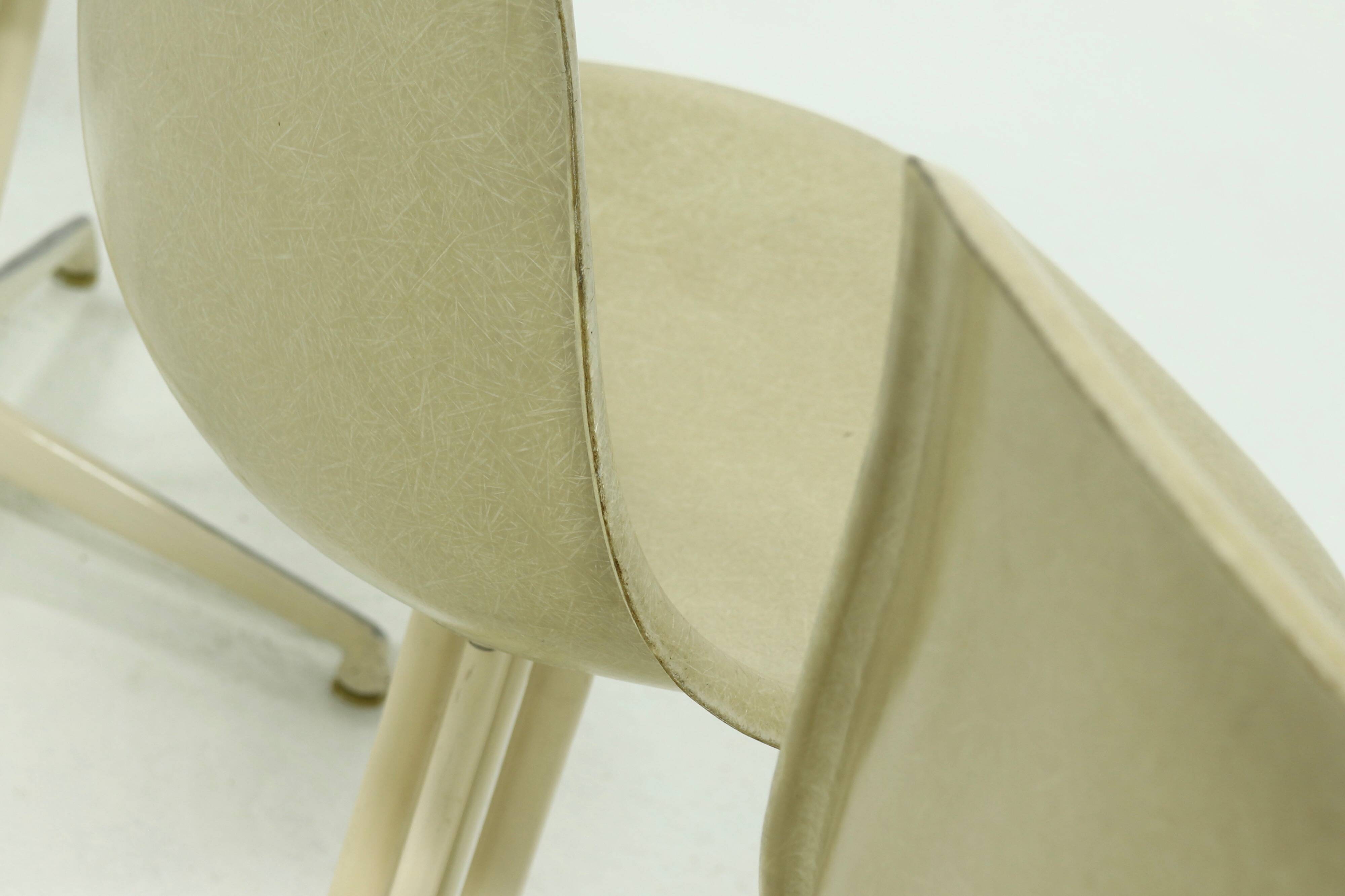 Set of 5 La Fonda Dining Chairs by Charles & Ray Eames for Vitra Herman Mil