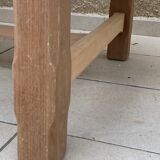 Extended farmhouse table