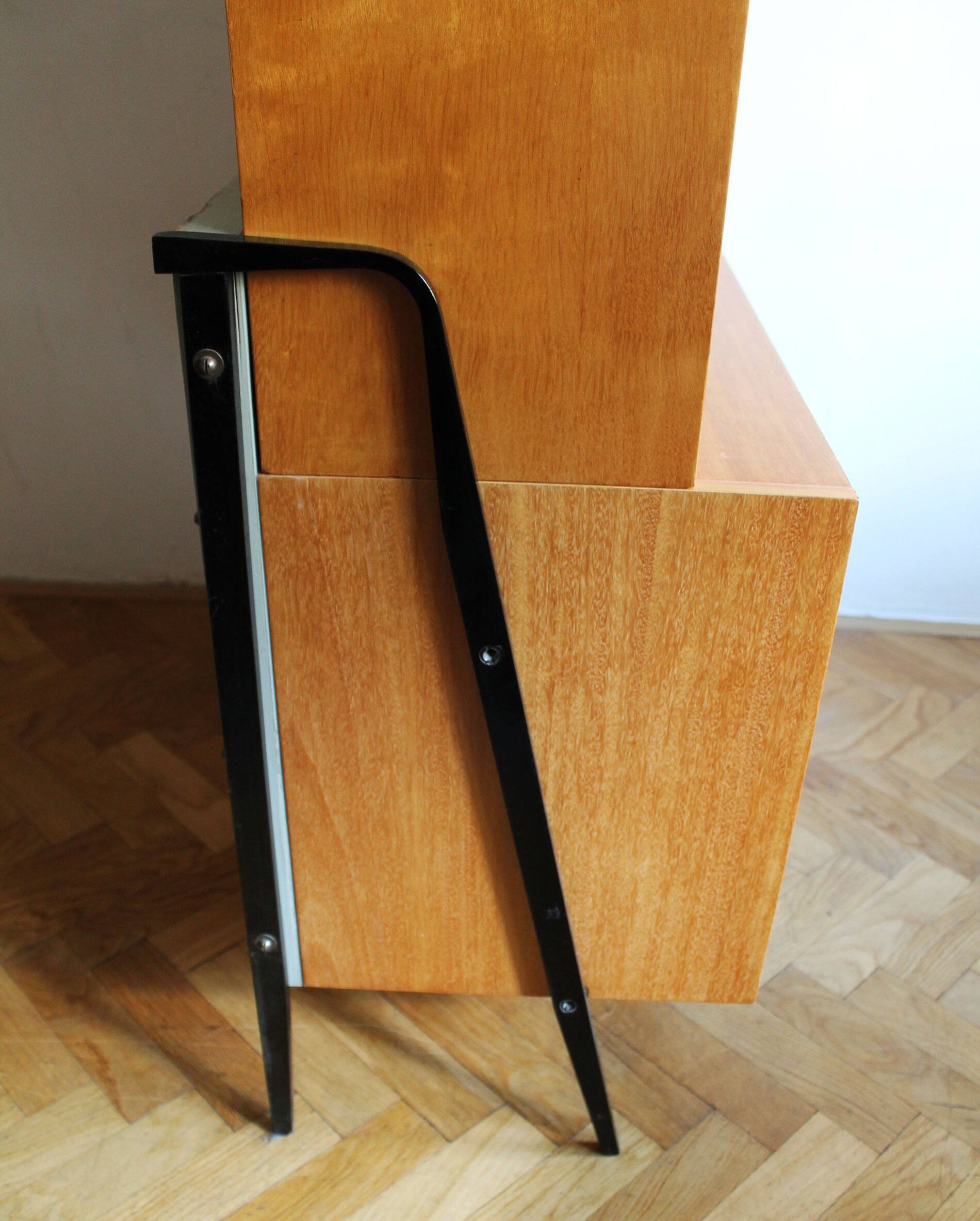 1960's Mid Century Cabinet by Frantisek Mezulanik for UP Zavody