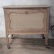 Bar cabinet / Sideboard in oak & natural caning – 1950s