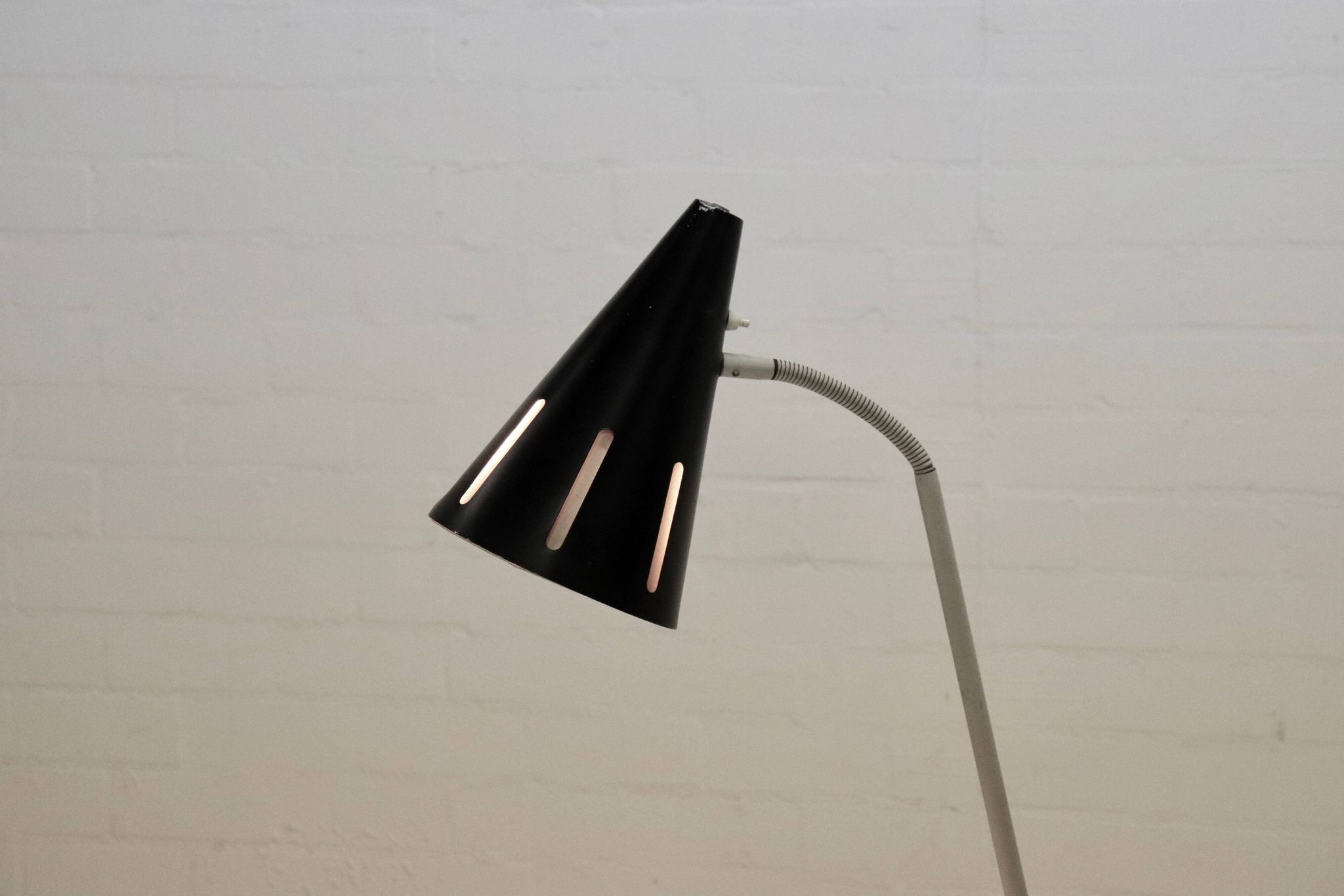 Lampadaire Hala Zeist série Sun par T. Busquet des années 1950