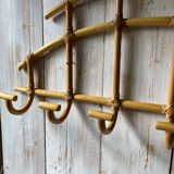 Vintage rattan hook