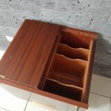 Furniture of trade store back desk teak vintage box doctor