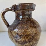 Antique stoneware pitcher jug