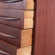 1960s buffet or TV cabinet with 4 drawers in teak Danish design