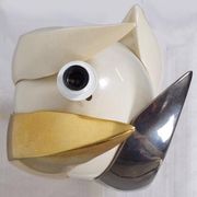 Lampe de bureau vintage florale par Francois Chatain