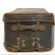 Vintage antique leather suitcase