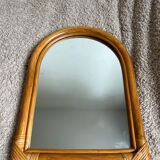 Vintage bamboo mirror year 60/70