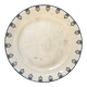 Round dish Terre de Fer A&C model "Rotterdam" late nineteenth