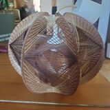 Scandinavian suspension wood and wire