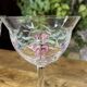 Set of 6 Swedish crystal champagne glasses by the brand Orrefors.