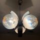 Chrome chandelier Mazzega