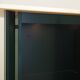 Oak showcase, Danish design, 1980s, production: Denmark